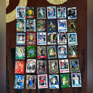 Lot of (36) Basketball Rookie cards of stars drafted 2021-2024, collect/invest